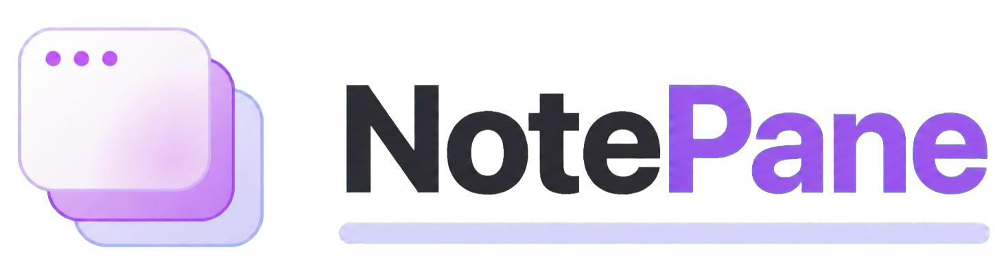 NotePane 로고